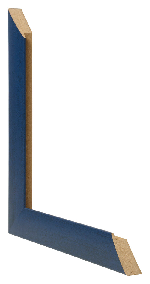 Photo Frame 20x20cm Dark Blue Swept MDF Pisa Detail Intersection | Yourdecoration.com
