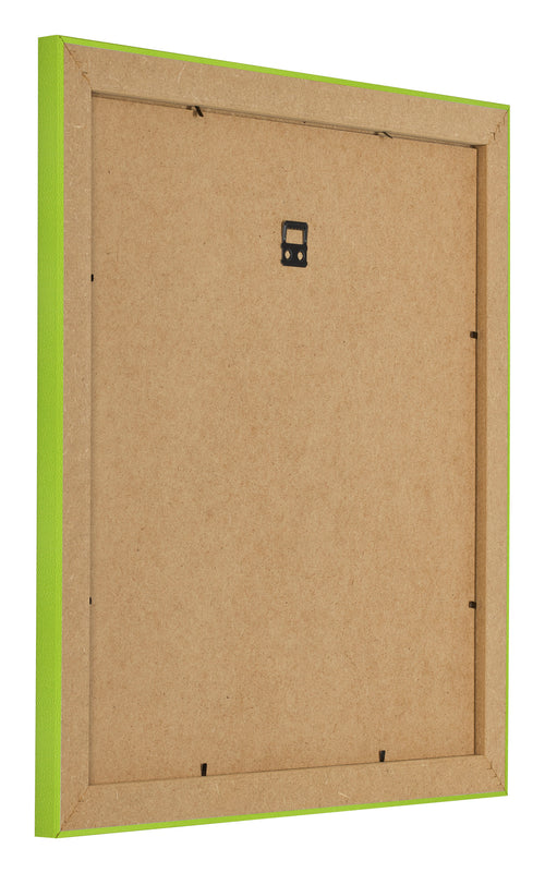 Photo Frame 20x20cm Green MDF Pisa Back Oblique | Yourdecoration.com