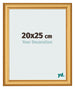 Photo Frame 20x25cm Gold Matte MDF Lazio Front Size | Yourdecoration.com