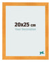 Photo Frame 20x25cm Orange MDF Pisa Front Size | Yourdecoration.com