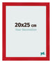 Photo Frame 20x25cm Red MDF Pisa Front Size | Yourdecoration.com