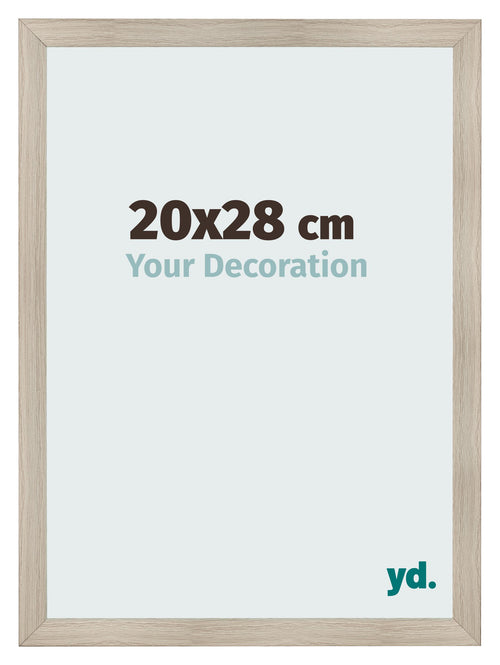 Photo Frame 20x28cm Oak Rustic MDF Pisa Front Size | Yourdecoration.com