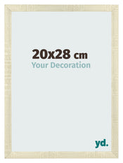 Photo Frame 20x28cm Sonoma Oak MDF Pisa Front Size | Yourdecoration.com