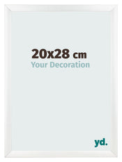 Photo Frame 20x28cm White Vintage MDF Pisa Front Size | Yourdecoration.com