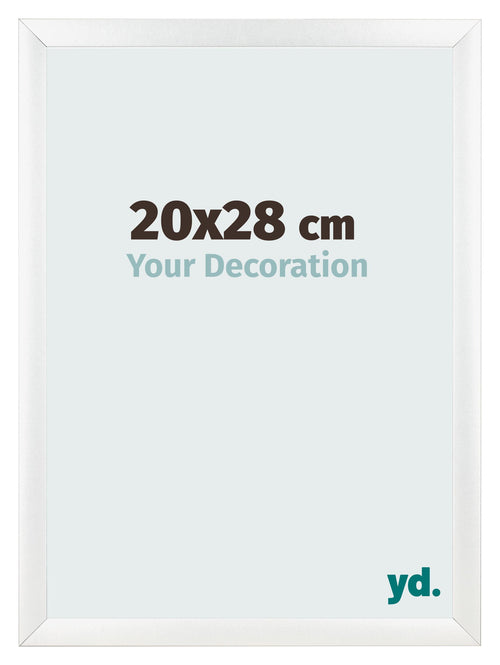 Photo Frame 20x28cm White Vintage MDF Pisa Front Size | Yourdecoration.com