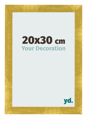 Photo Frame 20x30cm Gold Vintage MDF Pisa Front Size | Yourdecoration.com