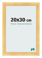 Photo Frame 20x30cm Gold Vintage MDF Pisa Front Size | Yourdecoration.com