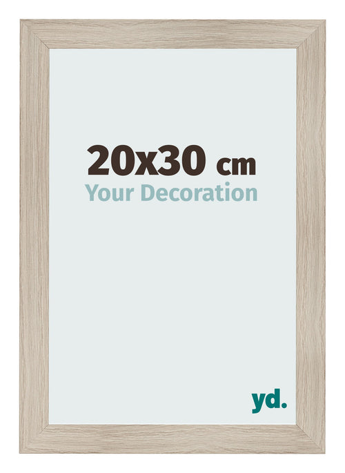 Photo Frame 20x30cm Oak Rustic MDF Pisa Front Size | Yourdecoration.com