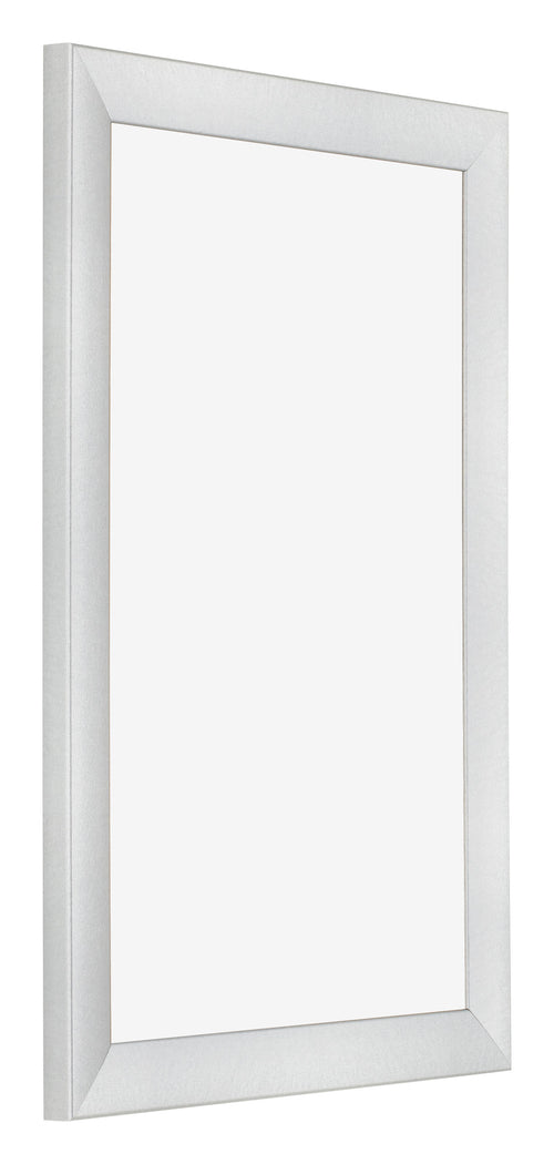 Photo Frame 20x30cm Silver Black Swept MDF Pisa Front Oblique | Yourdecoration.com