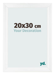 Photo Frame 20x30cm White Vintage MDF Pisa Front Size | Yourdecoration.com