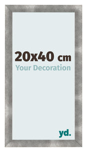 Photo Frame 20x40cm Metal Vintage MDF Pisa Front Size | Yourdecoration.com