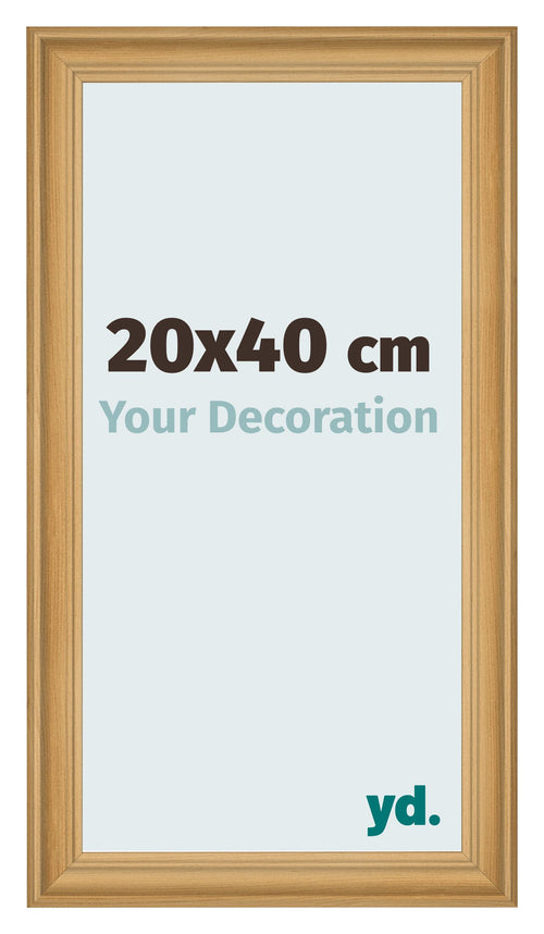 Photo Frame 20x40cm Pine Woodgrain MDF Lazio Front Size | Yourdecoration.com