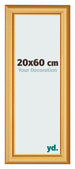 Photo Frame 20x60cm Gold Matte MDF Lazio Front Size | Yourdecoration.com