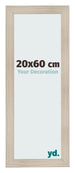 Photo Frame 20x60cm Oak Rustic MDF Pisa Front Size | Yourdecoration.com