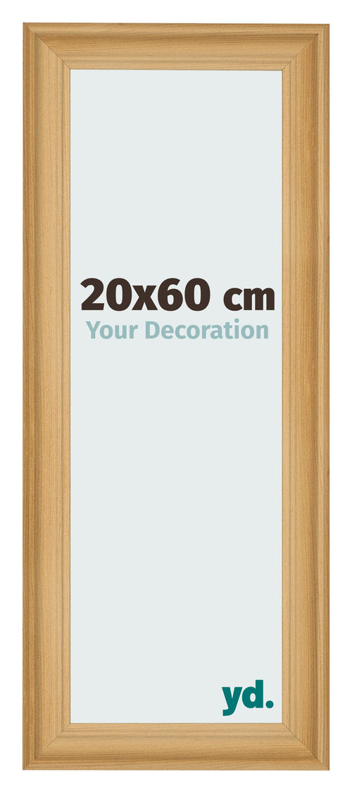 Photo Frame 20x60cm Pine Woodgrain MDF Lazio Front Size | Yourdecoration.com