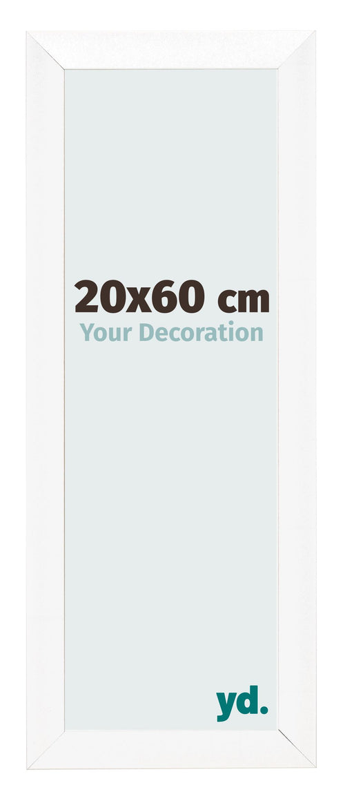 Photo Frame 20x60cm White Vintage MDF Pisa Front Size | Yourdecoration.com