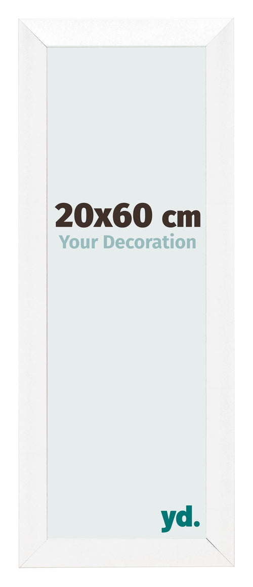 Photo Frame 20x60cm White Vintage MDF Pisa Front Size | Yourdecoration.com