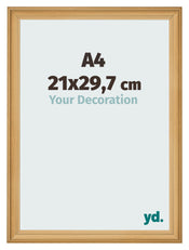Photo Frame 21x29 7cm A4 Pine Woodgrain MDF Lazio Front Size | Yourdecoration.com