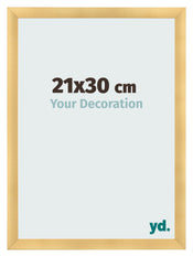 Photo Frame 21x30cm Gold Vintage MDF Pisa Front Size | Yourdecoration.com