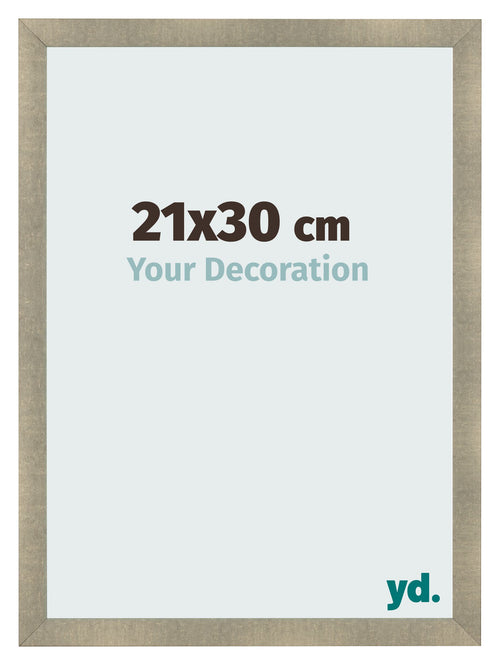 Photo Frame 21x30cm Gold Vintage MDF Pisa Front Size | Yourdecoration.com