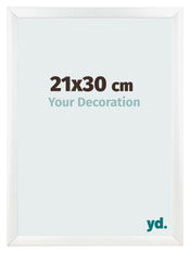 Photo Frame 21x30cm White Vintage MDF Pisa Front Size | Yourdecoration.com