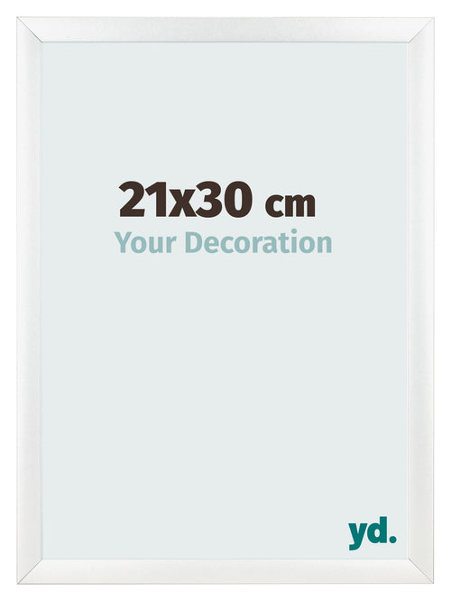 Photo Frame 21x30cm White Vintage MDF Pisa Front Size | Yourdecoration.com