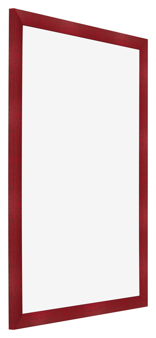 Photo Frame 21x30cm Wine Red Swept MDF Pisa Front Oblique | Yourdecoration.com