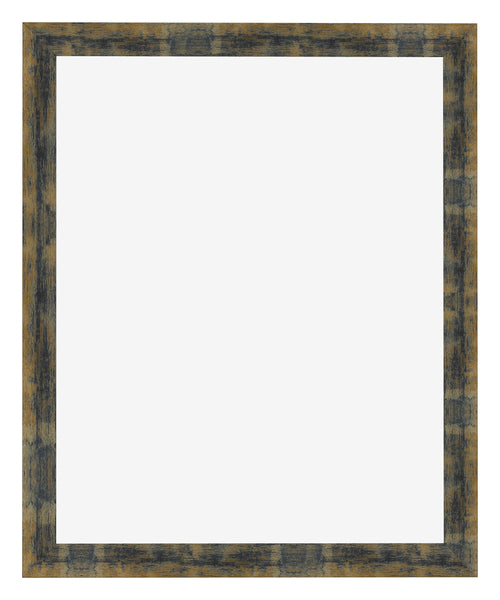 Photo Frame 24x30cm Blue Gold Melange MDF Pisa Front | Yourdecoration.com