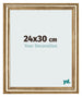 Photo Frame 24x30cm Gold Antique MDF Lazio Front Size | Yourdecoration.com