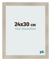 Photo Frame 24x30cm Oak Rustic MDF Pisa Front Size | Yourdecoration.com