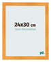 Photo Frame 24x30cm Orange MDF Pisa Front Size | Yourdecoration.com