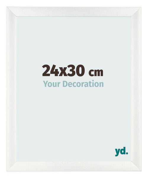 Photo Frame 24x30cm White Vintage MDF Pisa Front Size | Yourdecoration.com