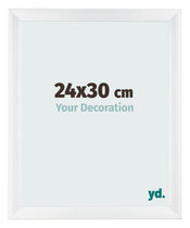 Photo Frame 24x30cm White Vintage MDF Pisa Front Size | Yourdecoration.com
