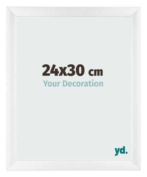 Photo Frame 24x30cm White Vintage MDF Pisa Front Size | Yourdecoration.com