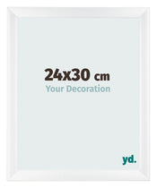 Photo Frame 24x30cm White Vintage MDF Pisa Front Size | Yourdecoration.com