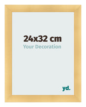 Photo Frame 24x32cm Gold Vintage MDF Pisa Front Size | Yourdecoration.com