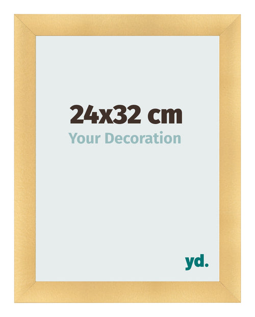 Photo Frame 24x32cm Gold Vintage MDF Pisa Front Size | Yourdecoration.com