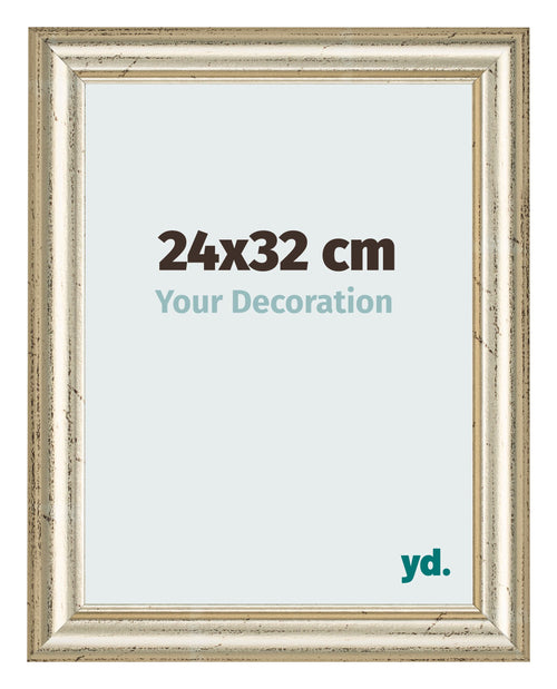 Photo Frame 24x32cm Metallic Gloss MDF Lazio Front Size | Yourdecoration.com