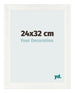 Photo Frame 24x32cm White Vintage MDF Pisa Front Size | Yourdecoration.com