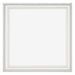 Photo Frame 25x25cm White Swept MDF Lazio Front | Yourdecoration.com