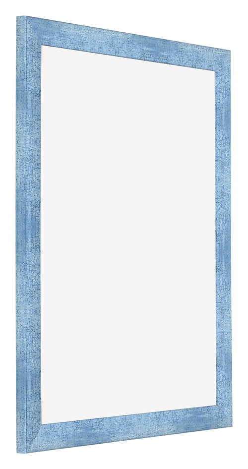 Photo Frame 25x30cm Clear Blue Swept MDF Pisa Front Oblique | Yourdecoration.com