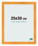 Photo Frame 25x30cm Orange MDF Pisa Front Size | Yourdecoration.com