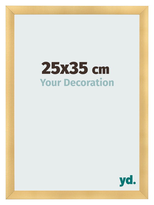 Photo Frame 25x35cm Gold Vintage MDF Pisa Front Size | Yourdecoration.com