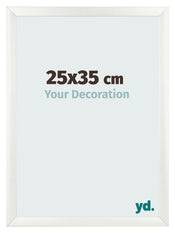 Photo Frame 25x35cm White Vintage MDF Pisa Front Size | Yourdecoration.com