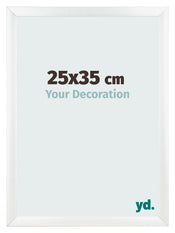 Photo Frame 25x35cm White Vintage MDF Pisa Front Size | Yourdecoration.com