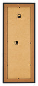 Photo Frame 25x75cm Black Woodgrain MDF Lazio Back | Yourdecoration.com