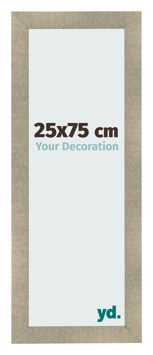 Photo Frame 25x75cm Gold Vintage MDF Pisa Front Size | Yourdecoration.com