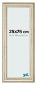 Photo Frame 25x75cm Metallic Gloss MDF Lazio Front Size | Yourdecoration.com
