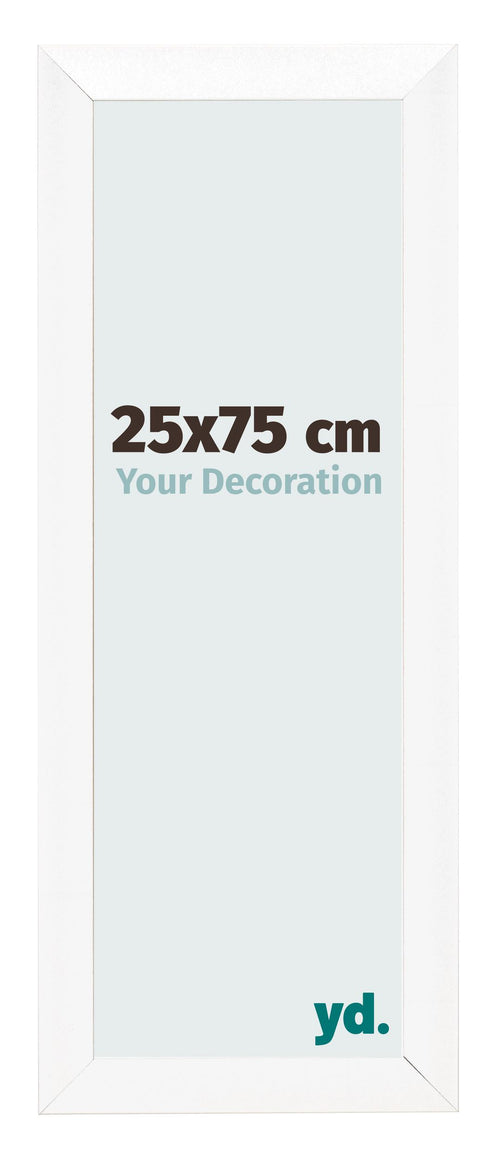 Photo Frame 25x75cm White Vintage MDF Pisa Front Size | Yourdecoration.com