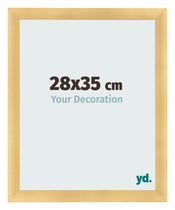 Photo Frame 28x35cm Gold Vintage MDF Pisa Front Size | Yourdecoration.com